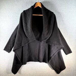 Hatch Maternity Size 0 XS‎ Airplane Cardigan Sweater Women Black Cashmere